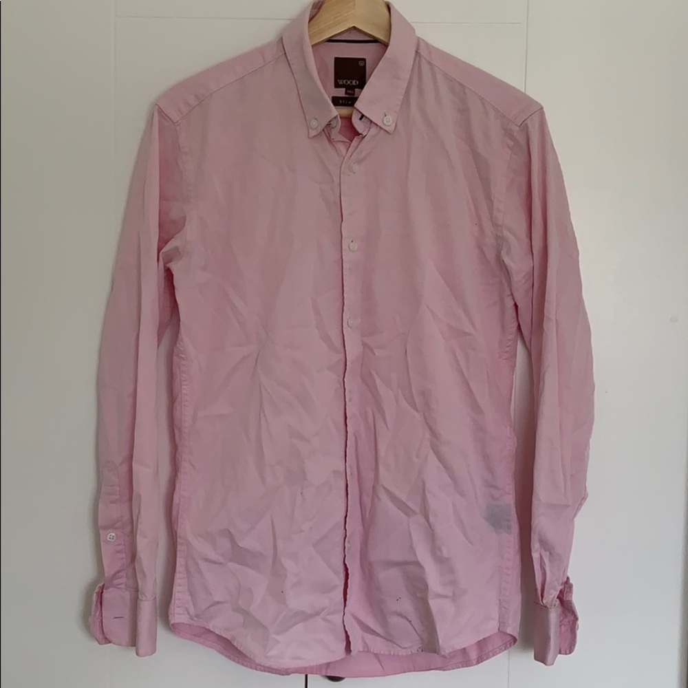 Pink dress shirt